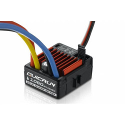 Hobbywing WP-1060-RTR Waterproof Brushed 60A ESC with Tamiya Plug for 1/10 RC Cars