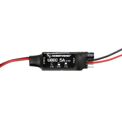 Hobbywing UBEC-5A-V2-Air 2-8S Adjustable BEC Voltage Regulator for RC Airplanes