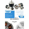 Dualsky ECO 5330C 205KV 3400W Brushless Motor for 10S to 12S RC Aircraft