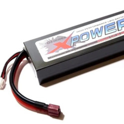 XPower G3 6800mAh 2S 7.4V 50C Hardcase LiPo Battery with Deans Connector