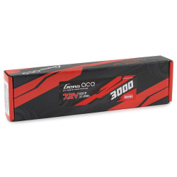 Gens Ace B-3000-7.2V-NiMH-Tamiya 3000mAh NiMH Battery with Tamiya Connector