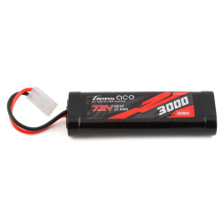 Gens Ace B-3000-7.2V-NiMH-Tamiya 3000mAh NiMH Battery with Tamiya Connector