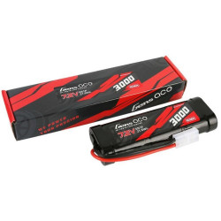 Gens Ace B-3000-7.2V-NiMH-Tamiya 3000mAh NiMH Battery with Tamiya Connector