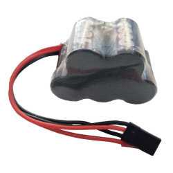 Gens Ace 1600mAh 6V NiMH Hump Receiver Battery JR/JST