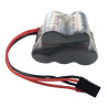 Gens Ace 1600mAh 6V NiMH Hump Receiver Battery JR/JST