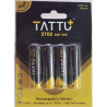 Tattu 2700mAh 1.2V AA NiMH Rechargeable Batteries, 4 Pack