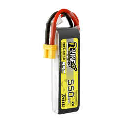 Tattu R-Line 550mAh 2S 11.1V 95C LIPO Battery with XT30