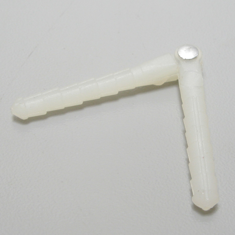Round Hinge 2.5mm x 48mm for RC Aircraft Control Surfaces