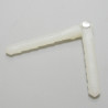 Round Hinge 2.5mm x 48mm for RC Aircraft Control Surfaces