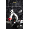 Huina 1594 1:14 22CH Premium RC Excavator with Metal Tracks