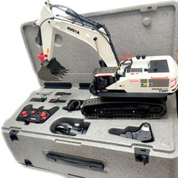 Huina 1594 1:14 22CH Premium RC Excavator with Metal Tracks