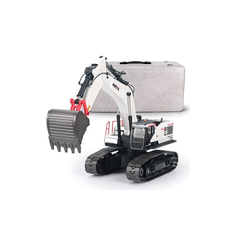 Huina 1594 1:14 22CH Premium RC Excavator with Metal Tracks