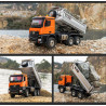 Huina 1598 1:14 Premium 14ch 6x6 RC Dump Truck with Metal Tipping Bed