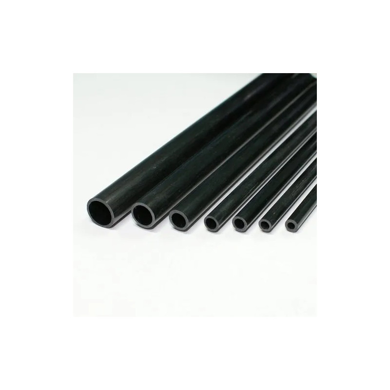 OD8mm x ID5mm - Carbon Fibre Tube - 1000mm Length