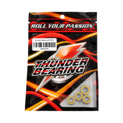 6x10x3mm Thunder Innovations Rubber Sealed RC Bearings (4)