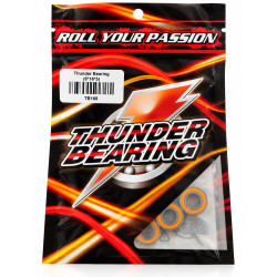 8x16x5mm Thunder Innovations Rubber Sealed RC Bearings (4)