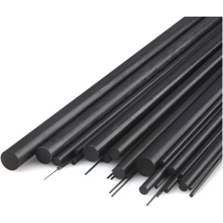 Carbon Fibre Rod 4.0mm x 1000mm