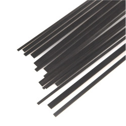 Carbon Fibre FlatBar Thickness1.0mm X Width6.0mm x Length1000mm