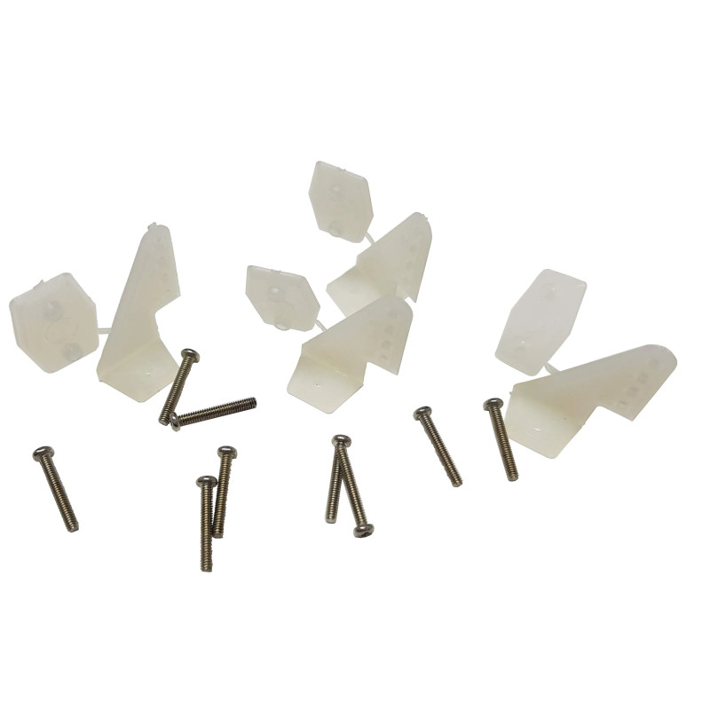 Nylon Control Horn (13x18x26mm) with M2 x 14mm Screws Nylon Control Horn (13x18x26mm) with M2 x 14mm Screws