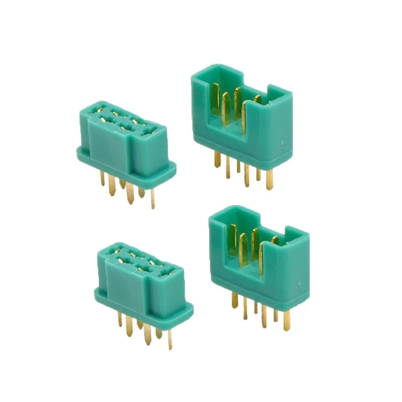 MPX Connector with Heat Shrink (2 Pairs)