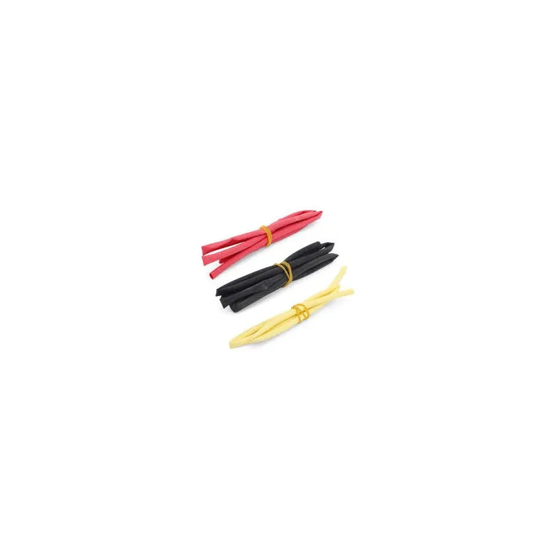 Heat Shrink Tubing 6.0mm – Red, Yellow, Black (0.5m Each) Heat Shrink Tubing 6.0mm – Red, Yellow, Black (0.5m Each)
