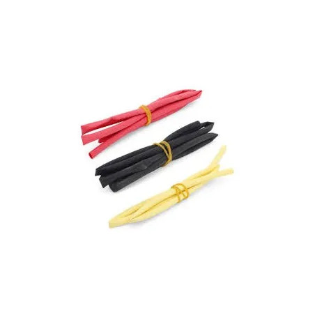 Heat Shrink Tubing 6.0mm – Red, Yellow, Black (0.5m Each)