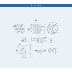 T-Motor AS2308 Brushless Motor 2600KV