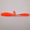 7-inch plastic propellers for rubber band-powered airplanes - Pack of 2.