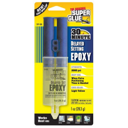 Pacer Technology (ZAP) 30 minute Epoxy Glue - Syringe - 1oz (28.3g)