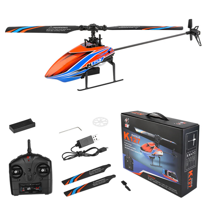 WLToys XK K127 Eagle 2.4GHz RC Helicopter RTF WLToys XK K127 Eagle 2.4GHz RC Helicopter RTF