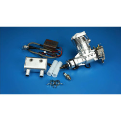 DLE 20cc Rear Exhaust Gas Engine (DLE20RA) – 2.5HP RC Airplane Engine with NGK CM6