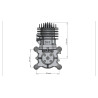DLE 30cc Side Exhaust Gas Engine (DLE30) – 3.7HP RC Airplane Engine with NGK CM6