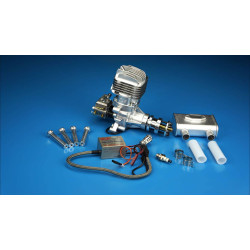 DLE 35cc Rear Exhaust Gas Engine (DLE35RA) – 4.1HP RC Airplane Engine with NGK CM6