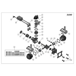 DLE 40cc Twin Cylinder Gas Engine (DLE40) – 4.8HP RC Airplane Engine with NGK CM6