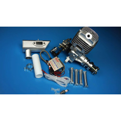 DLE 55cc Side Exhaust Gas Engine (DLE55) – 5.5HP RC Airplane Engine with NGK CM6