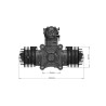 DLE 120cc Twin Cylinder Gas Engine (DLE120) – 12HP RC Airplane Engine with NGK CM6