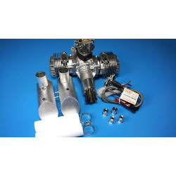 DLE 120cc Twin Cylinder Gas Engine (DLE120) – 12HP RC Airplane Engine with NGK CM6