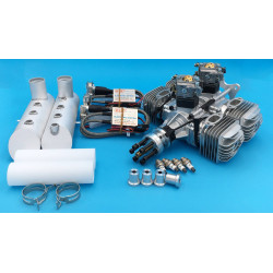 DLE 120cc Four-Cylinder Gas Engine (DLE120T4) – 12HP RC Airplane Engine