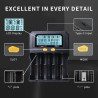 PowerKan PD4 Smart Battery Charger – 18650 & Multi-Chemistry