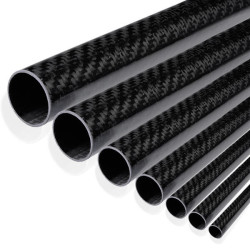 8mm 3k Carbon Fibre Tube - 1000mm Length