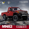 MN82 Toyota Land Cruiser 4WD RTR 1/12 Truck Crawler front right quarter with the snorkel visible