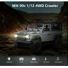 MN99S Land Rover Defender D90 4WD RTR 1/12 Truck Crawler Silver