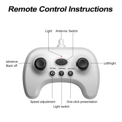 YLR/C 826 2.4G Mini RC Boat RTR 360 Orange