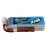 Gensace 2200mah 4s 45c Battery side view