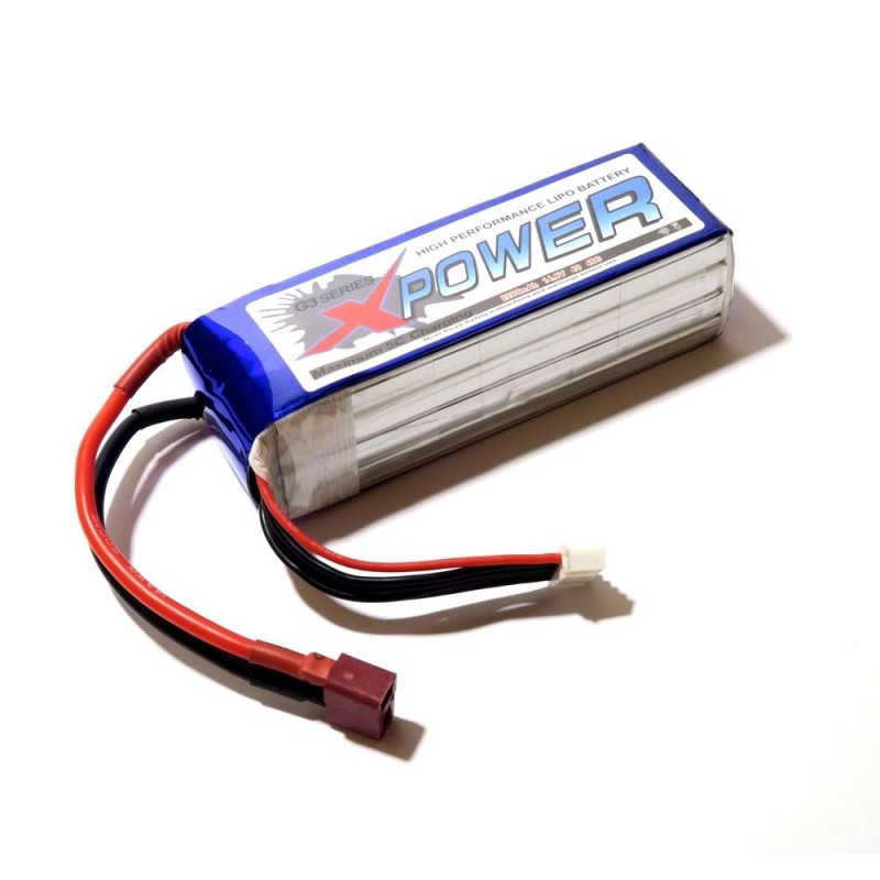 XPower 3300Mah 14.8v 4S 45C LIPO Battery