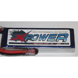 XPower 3300Mah 14.8v 4S 45C LIPO Battery