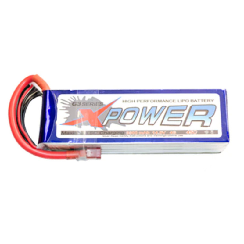 XPower 3300Mah 11.1v 3S 45C LIPO Battery