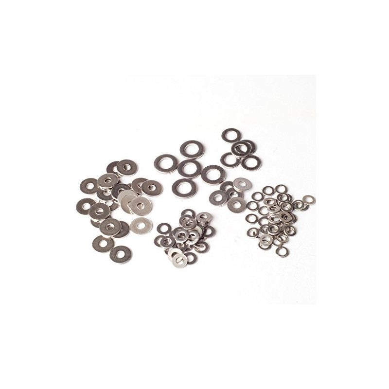 Flat Washer M2 (3.2x7x0.5) Stainless Steel Pack of 10