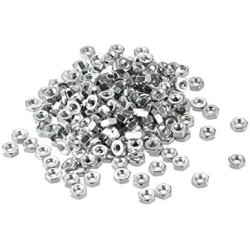 Full Hex Nut M2.5 x 0.45 Stainless Steel Pack of 10