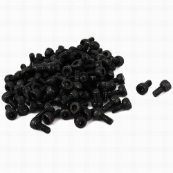 Socket Head Cap Screw M3 x 8mm Black Pack of 10